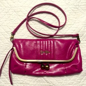 Jessica Simpson pink crossbody handbag
